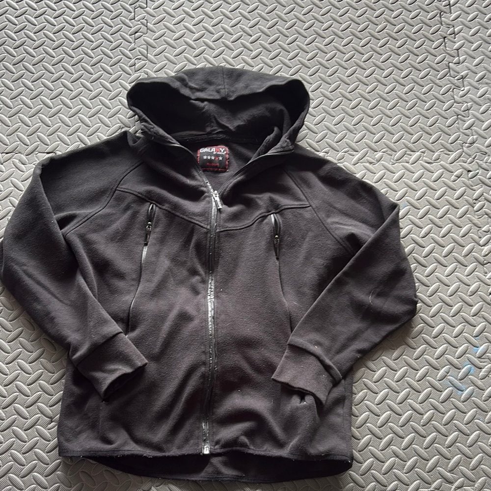 Black Hooded Jacket